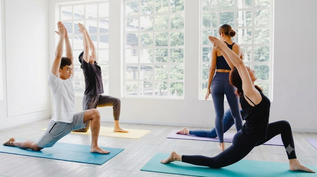 Yoga class